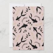 Koi Sakana Brautparty Einladung (Rückseite)