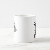 Koi Schatten Kaffeetasse (Mittel)