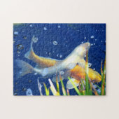 koi Schwimmenpuzzlespiel Puzzle (Horizontal)