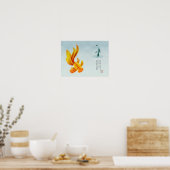 Koi-See Poster (Küche)