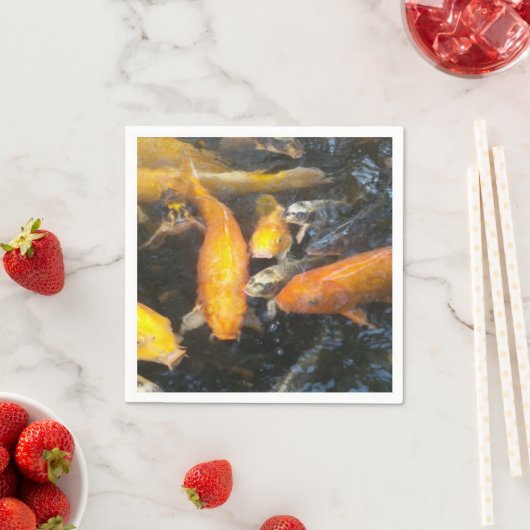 Koi Serviette (Beispiel)