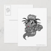 Koi Shadow Postkarte (Vorne/Hinten)