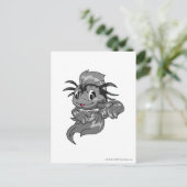 Koi Shadow Postkarte (Stehend Vorderseite)