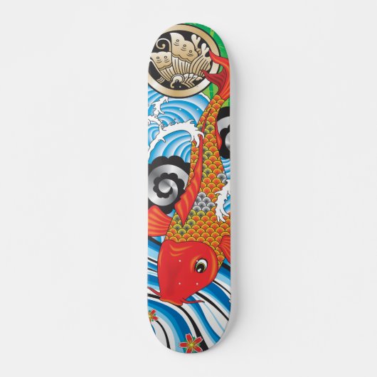 Koi Skate-Spritzen Skateboard (Vorne)