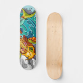 'Koi' Skateboard Deck (Vorderseite)
