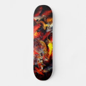 Koi Skateboard Deck (Vorderseite)
