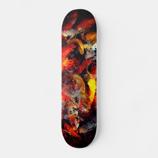 Koi Skateboard Deck (Vorderseite)