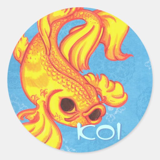 Koi Stickers (Vorderseite)