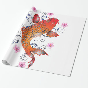 Koi-Stil Geschenkpapier