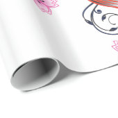 Koi-Stil Geschenkpapier (Rolleneckpunkt)