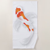 Koi Strandtuch (Vorderseite)