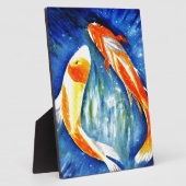 Koi-Tanz Fotoplatte (Seite)