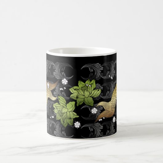 Koi Tasse schwarz (Mittel)