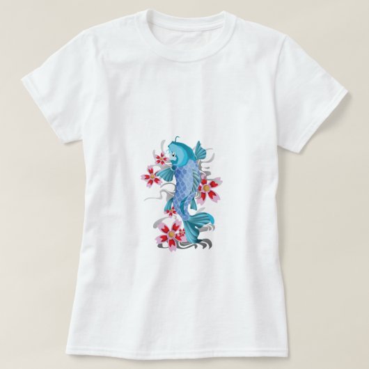 Koi Tätowierung T-Shirt (Design vorne)