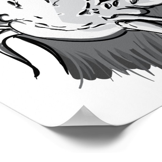 Koi Tattoo - Poster (Ecke)