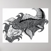 Koi Tattoo - Poster (Vorne)