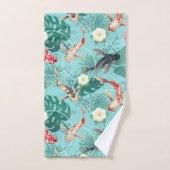 Koi-Teich Badhandtuch Set (Handtuch)
