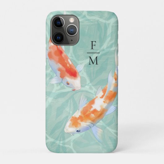 Koi-Teich Case-Mate iPhone Hülle (Rückseite)