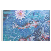 Koi Teich-Gewebe Stoff (Fat Quarter (45,7 x 55,9 cm))