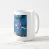 Koi-Teich Kaffeetasse (VorderseiteRechts)