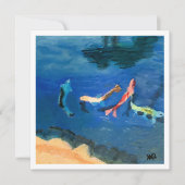 Koi-Teich Karte (Vorderseite)