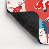 Koi-Teich Mousepad (Ecke)