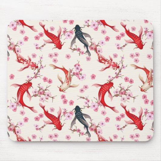 Koi-Teich Mousepad (Vorne)