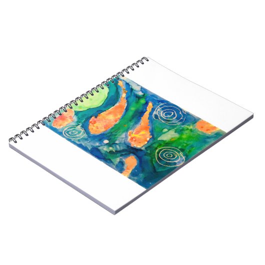 Koi-Teich Notizblock (Linke Seite)