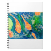 Koi-Teich Notizblock (Vorderseite)