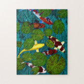 KOI TEICH Puzzlespiel Puzzle (Vertikal)