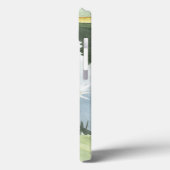 Koi Teich-Reflexion mit Fischen und Lilien Case-Mate iPhone Hülle (Rückseite / Links)