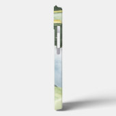 Koi Teich-Reflexion mit Fischen und Lilien Case-Mate iPhone Hülle (Rückseite / Links)