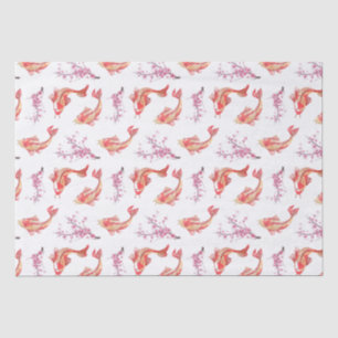Koi Teich Seidenpapier