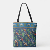 Koi-Teich Tasche (Rückseite)