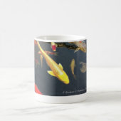 Koi Teich-Tasse vom Notizbuch eines Gärtners Kaffeetasse (Mittel)