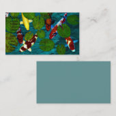 KOI TEICH Visitenkarten Visitenkarte (Vorne/Hinten)