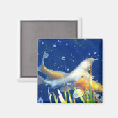 Koi-Teichfisch-Magnet Magnet (Vorderseite/Rückseite)