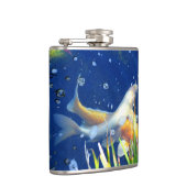 koi Teichflasche Flachmann (Rechts)