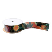 Koi und Peonies Ribbon Satinband (Spule)