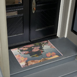 Koi und Wasserlilie Pads Door Mat Fußmatte