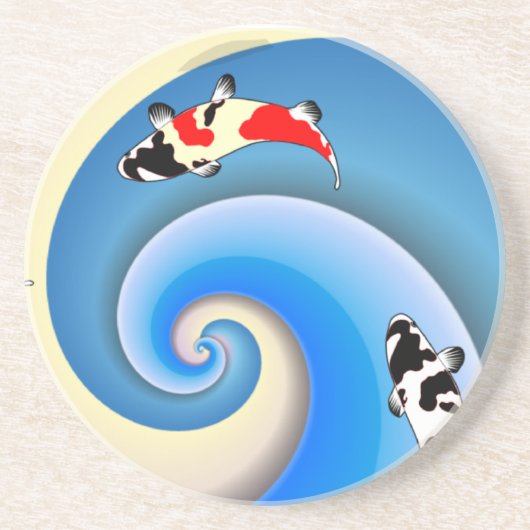 Koi Untersetzer (Vorne)