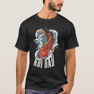 Koi-Vater Japanischer Koi-Karpfen Nishikigoi Fisch T-Shirt