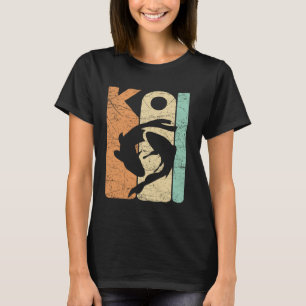 Koi Vintag Japanisch Koi Carp Fisch Retro Nishikig T-Shirt