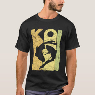 Koi Vintage Japanischer Koi Karpfen Fisch Retro Ni T-Shirt
