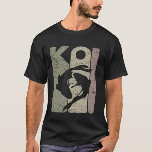 Koi Vintage Japanischer Koi Karpfen Fisch Retro Ni T-Shirt
