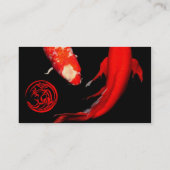 Koi Visitenkarte (Rückseite)