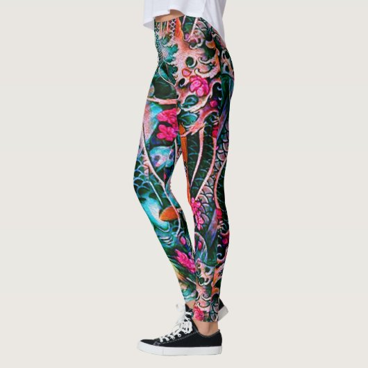 Koi Wasserfall Leggings (Links)