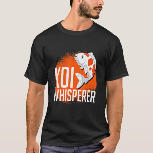 Koi-Whisperer-Fischteich 2 T-Shirt (Vorderseite)