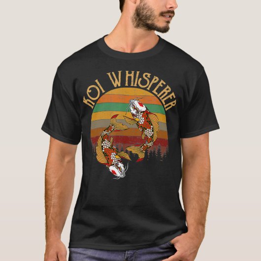 Koi Whisperer koi T-Shirt (Vorderseite)
