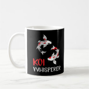 Koi Whisperer Spaß Koi Bauer Kaffeetasse